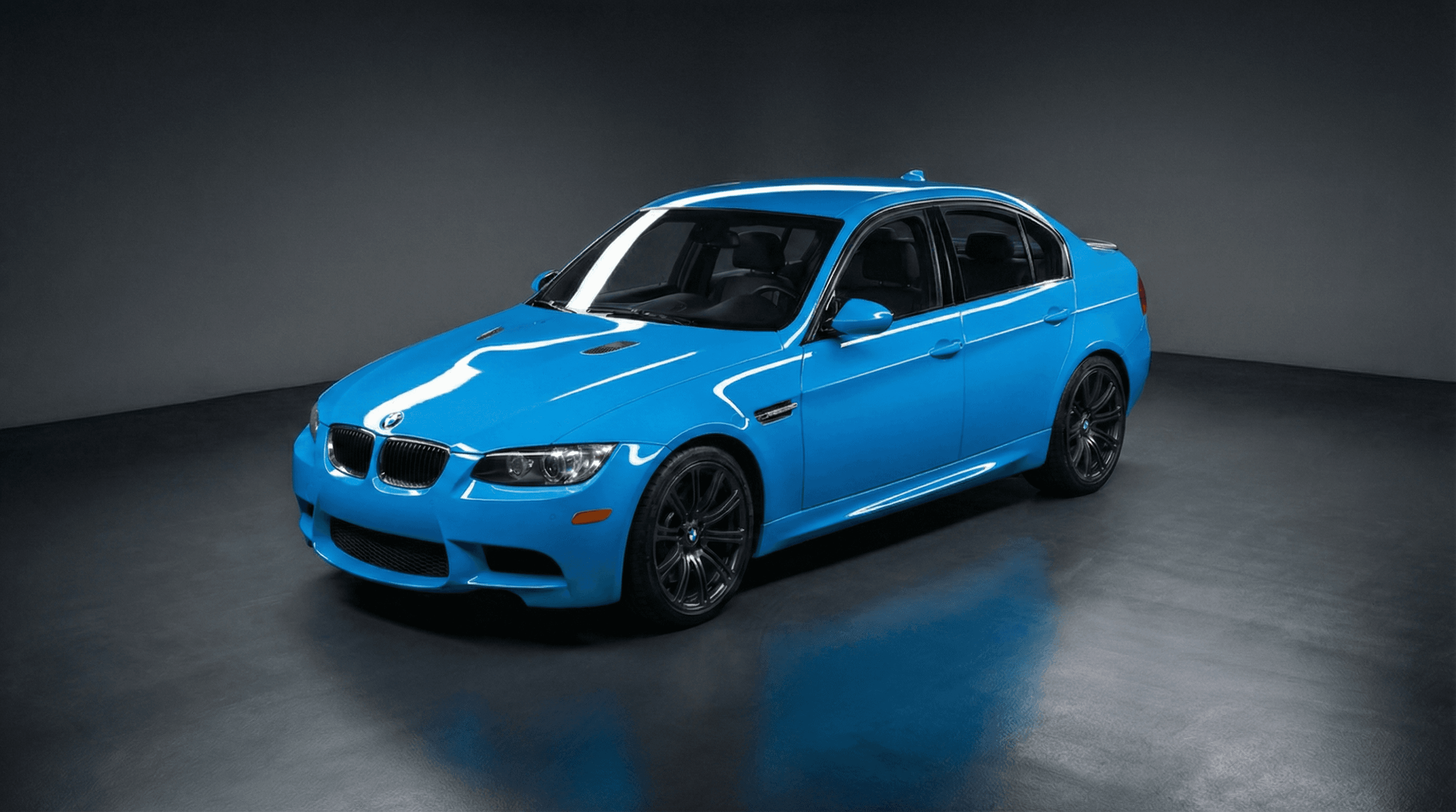 BMW E90 M3 Electric Blue